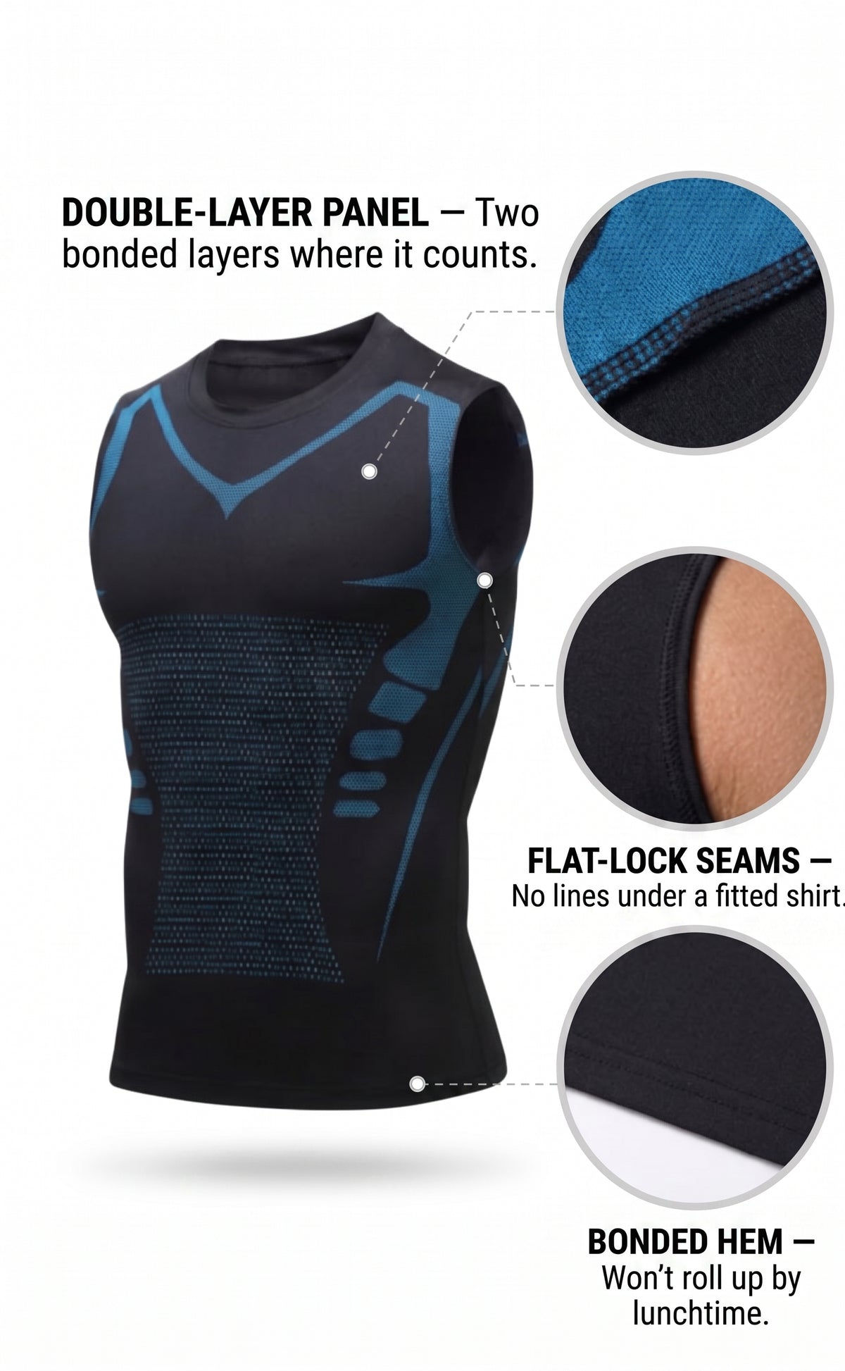 Altora Compression Vest — Men's Shaping Tank